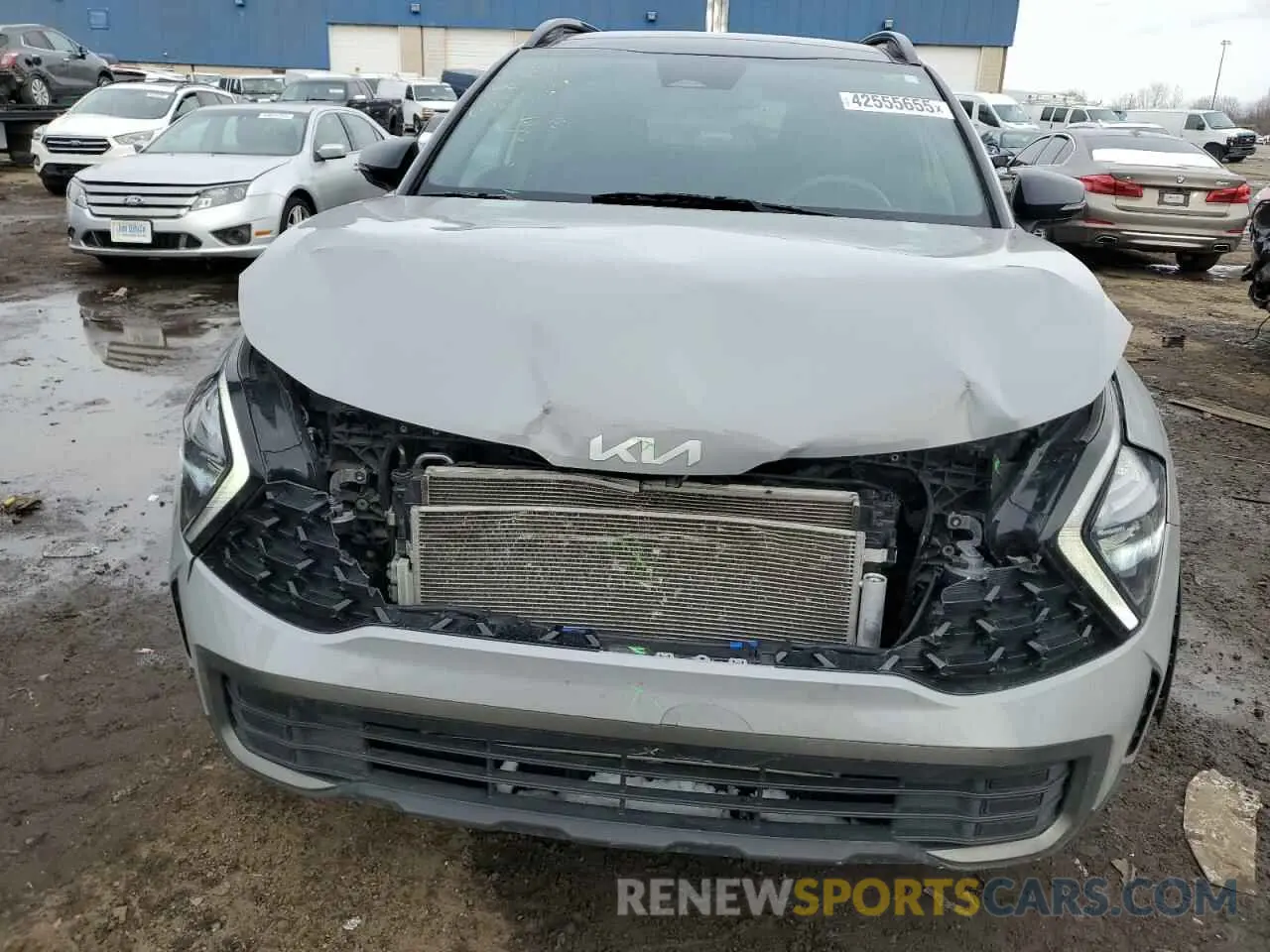 5 fotografías del automóvil dañado 5XYK6CAF5PG049453 KIA SPORTAGE X 2023