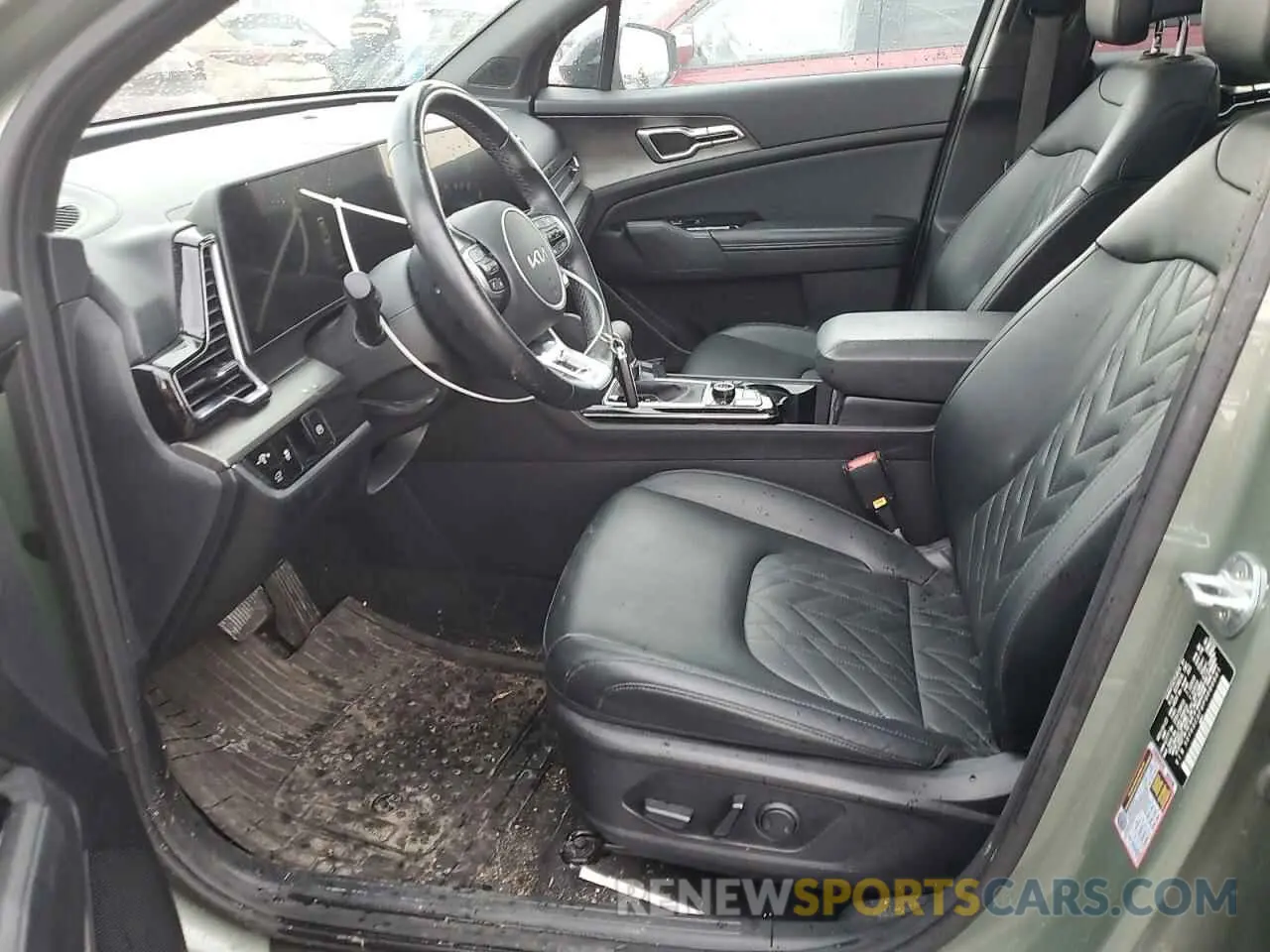 7 fotografías del automóvil dañado 5XYK6CAF6PG080601 KIA SPORTAGE X 2023