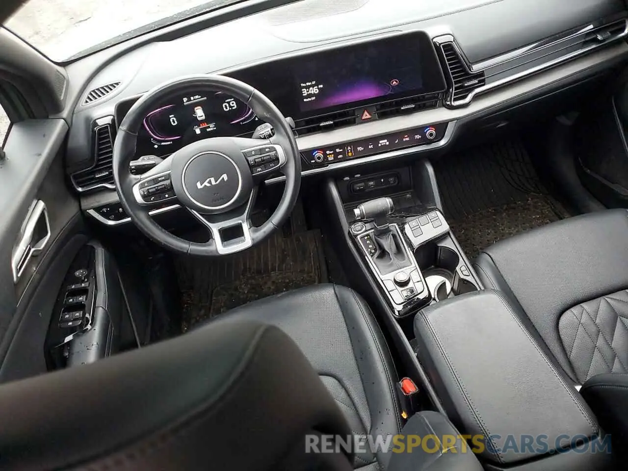 8 fotografías del automóvil dañado 5XYK6CAF6PG080601 KIA SPORTAGE X 2023