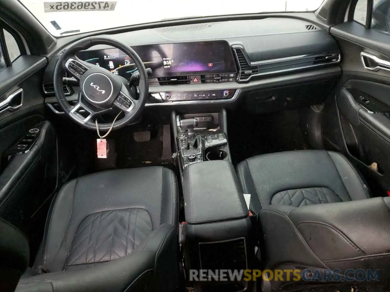 8 fotografías del automóvil dañado 5XYK6CAF6PG087449 KIA SPORTAGE X 2023
