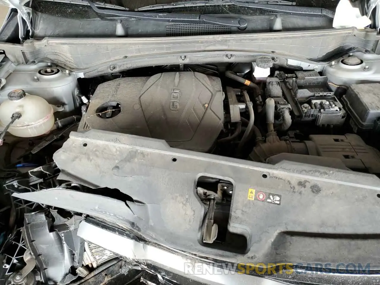 11 fotografías del automóvil dañado 5XYK6CAF7PG017233 KIA SPORTAGE X 2023