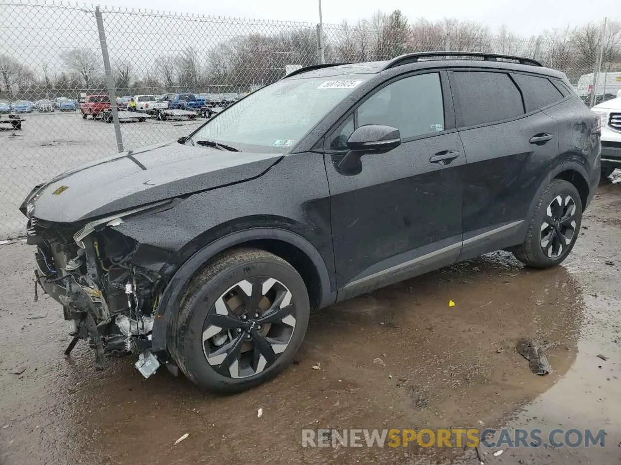 1 fotografías del automóvil dañado 5XYK6CAF8PG008654 KIA SPORTAGE X 2023