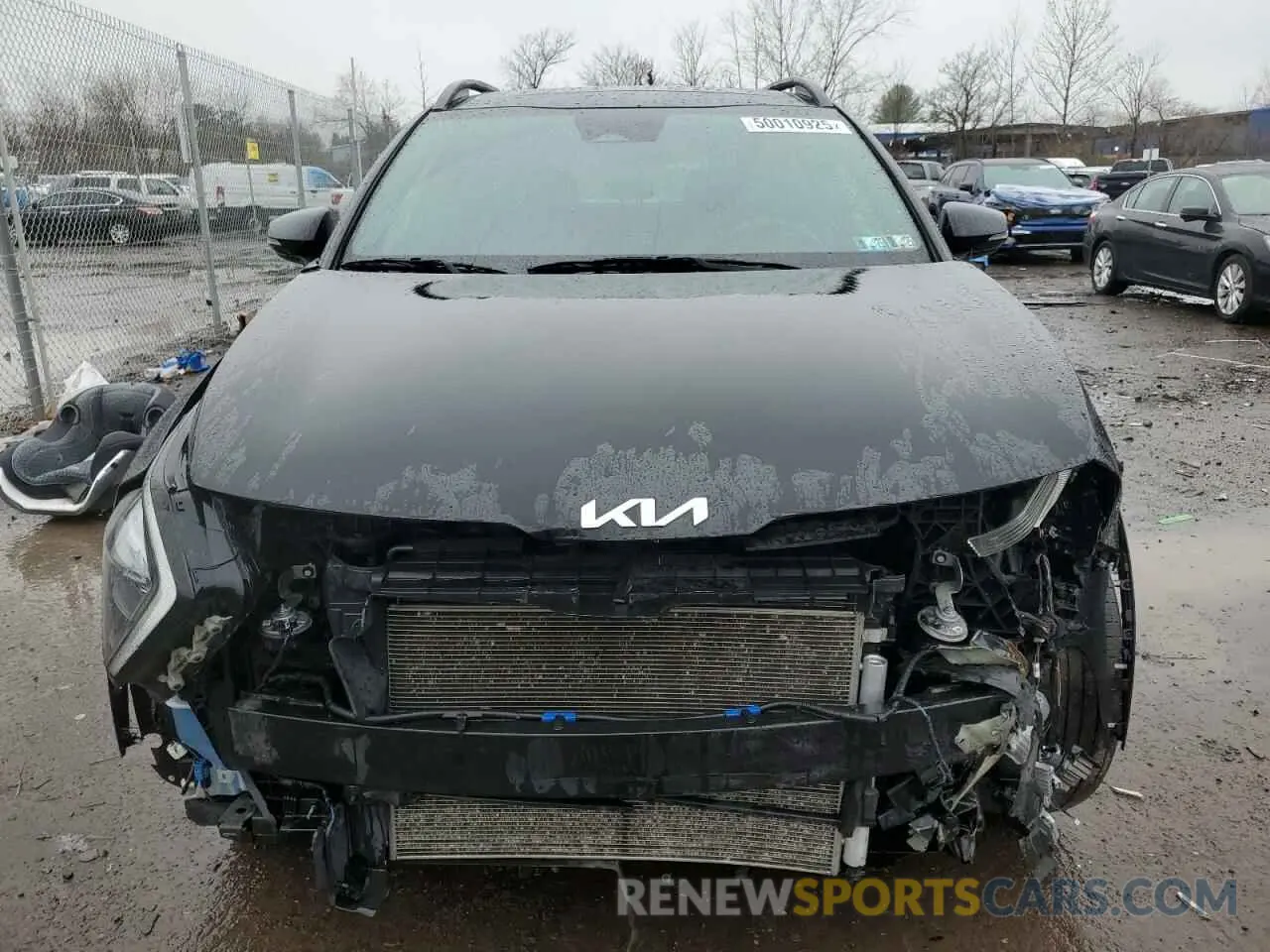 5 fotografías del automóvil dañado 5XYK6CAF8PG008654 KIA SPORTAGE X 2023