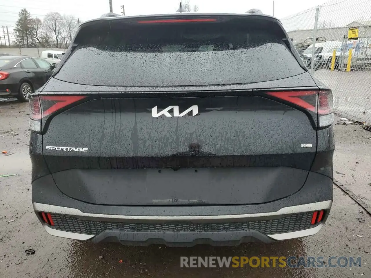 6 fotografías del automóvil dañado 5XYK6CAF8PG008654 KIA SPORTAGE X 2023
