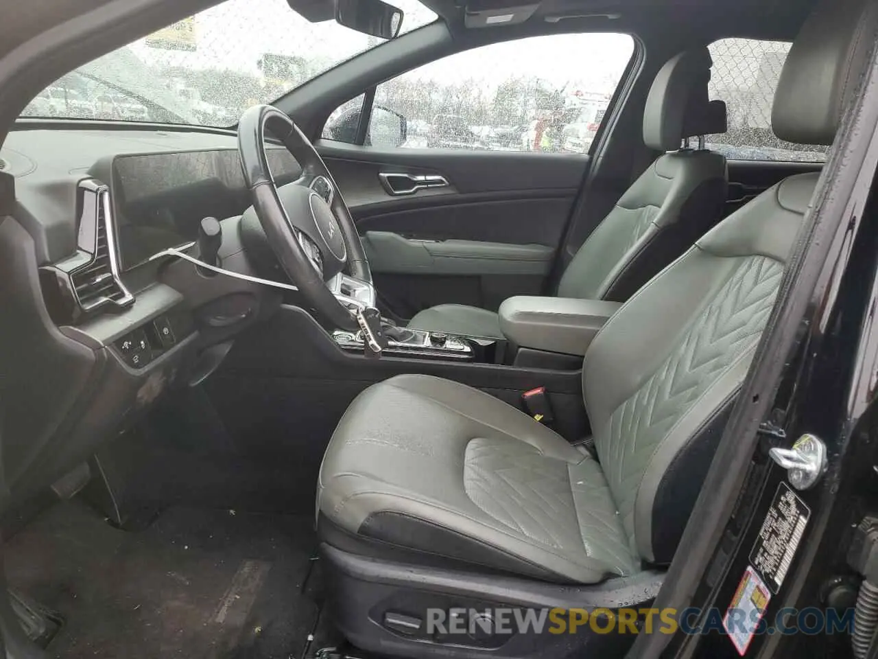 7 fotografías del automóvil dañado 5XYK6CAF8PG008654 KIA SPORTAGE X 2023