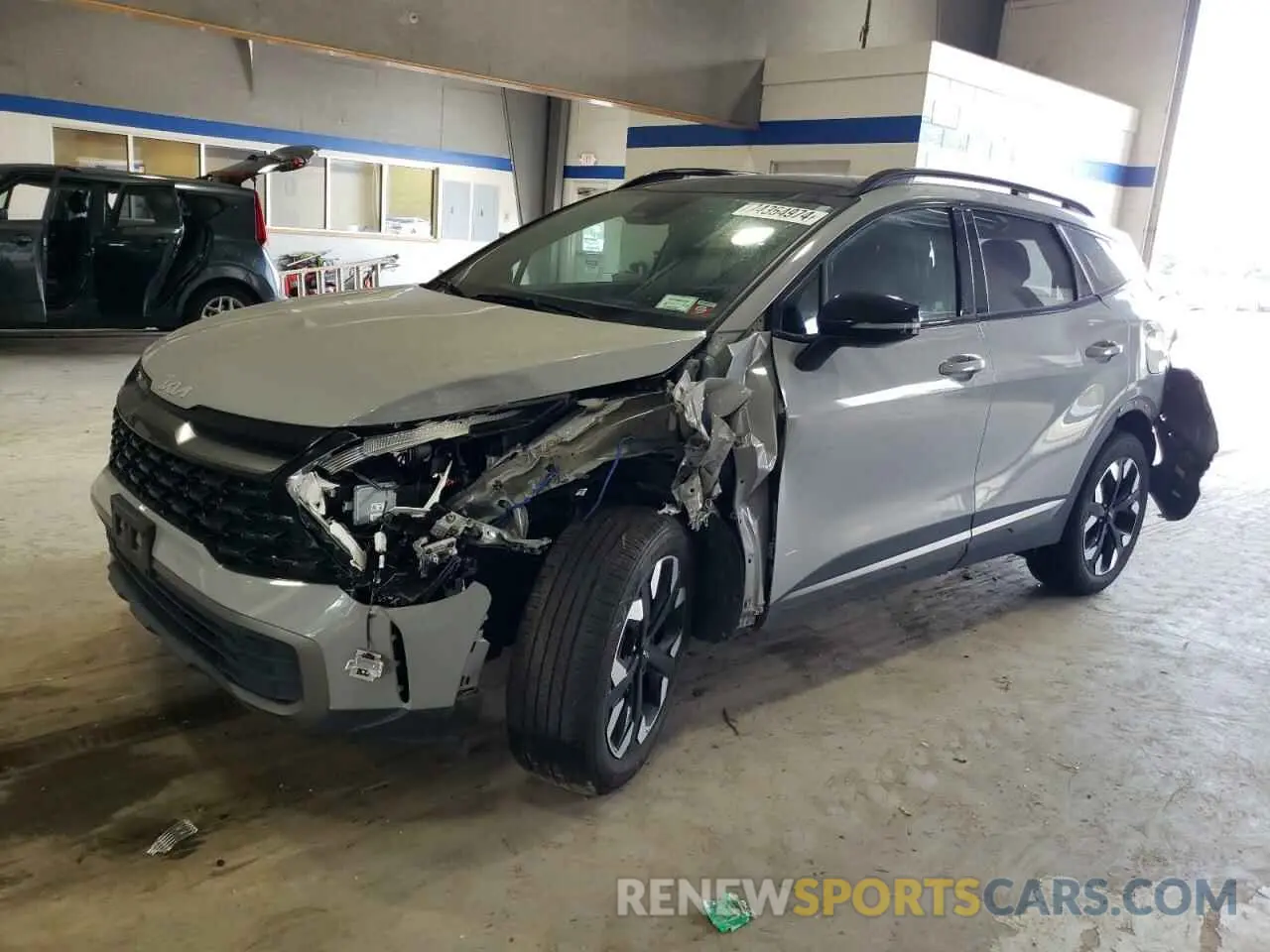 1 fotografías del automóvil dañado 5XYK6CAF8PG044084 KIA SPORTAGE X 2023