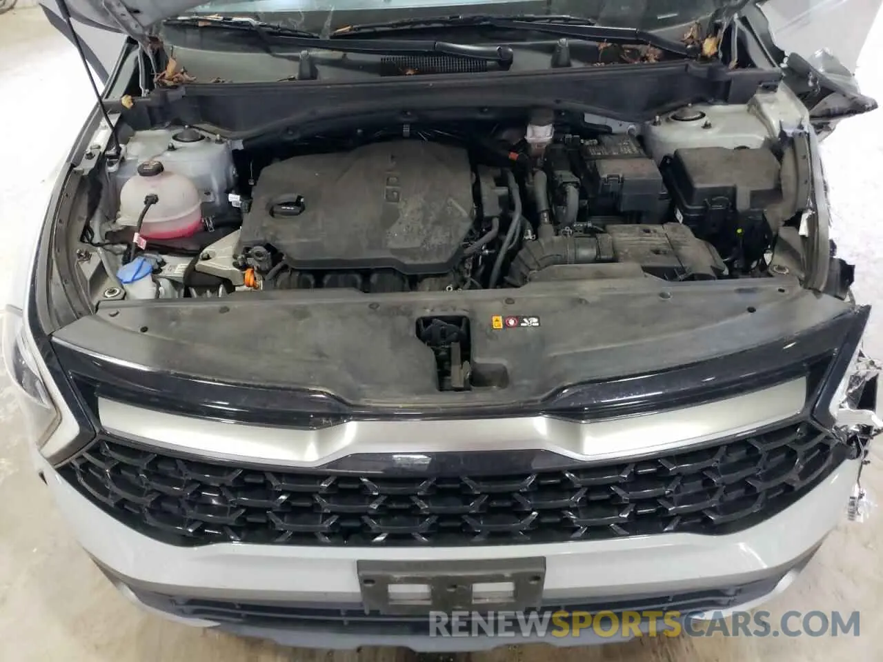 12 fotografías del automóvil dañado 5XYK6CAF8PG044084 KIA SPORTAGE X 2023