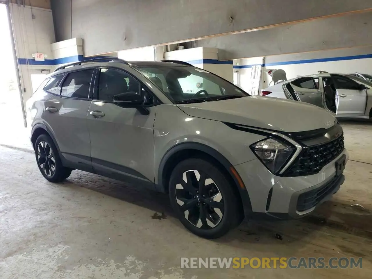 4 fotografías del automóvil dañado 5XYK6CAF8PG044084 KIA SPORTAGE X 2023