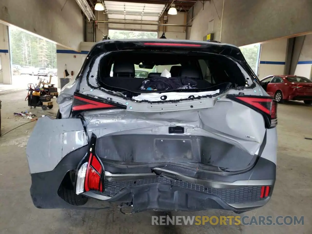 6 fotografías del automóvil dañado 5XYK6CAF8PG044084 KIA SPORTAGE X 2023