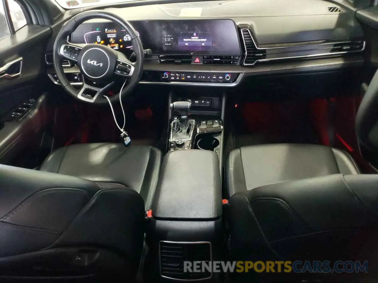8 fotografías del automóvil dañado 5XYK6CAF8PG044084 KIA SPORTAGE X 2023