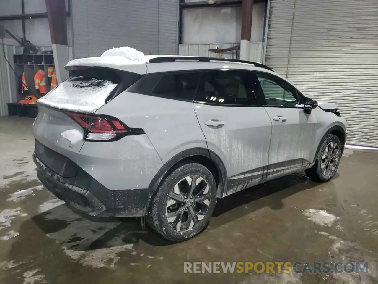 3 fotografías del automóvil dañado 5XYK6CAF9PG096677 KIA SPORTAGE X 2023