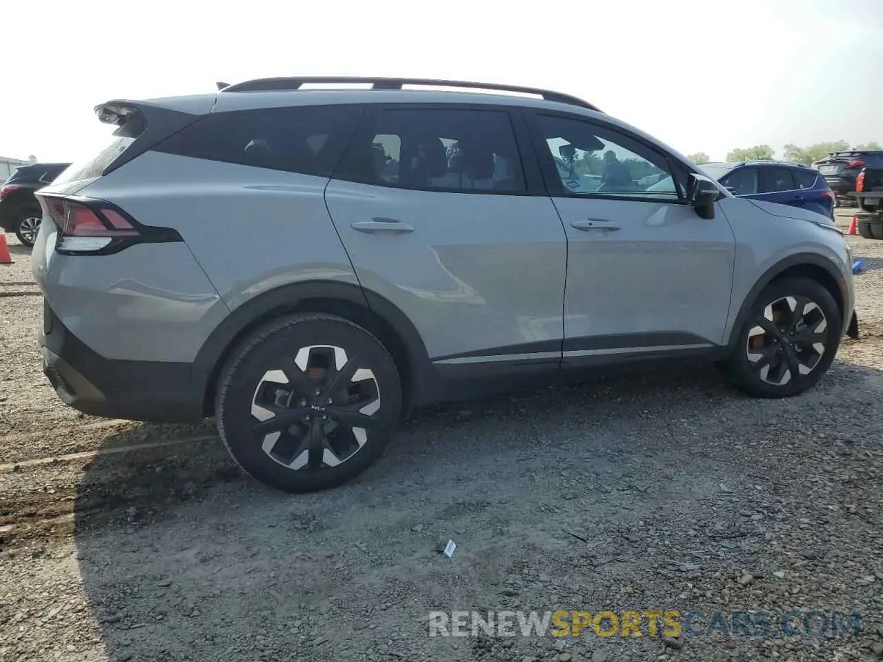 3 fotografías del automóvil dañado 5XYK6CAF9PG097473 KIA SPORTAGE X 2023