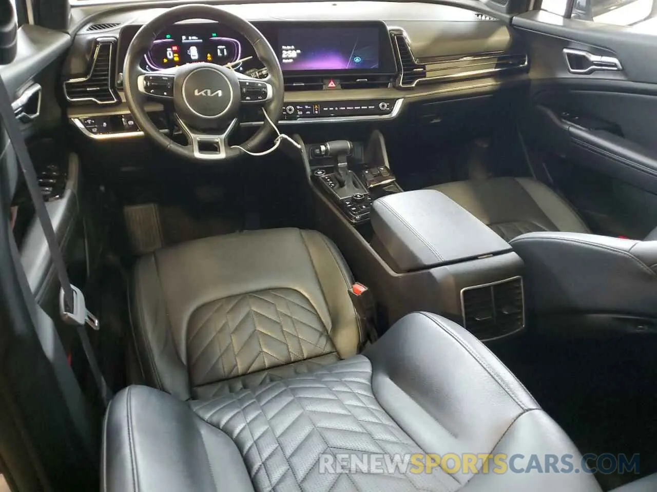 8 fotografías del automóvil dañado 5XYK6CAF9PG118077 KIA SPORTAGE X 2023