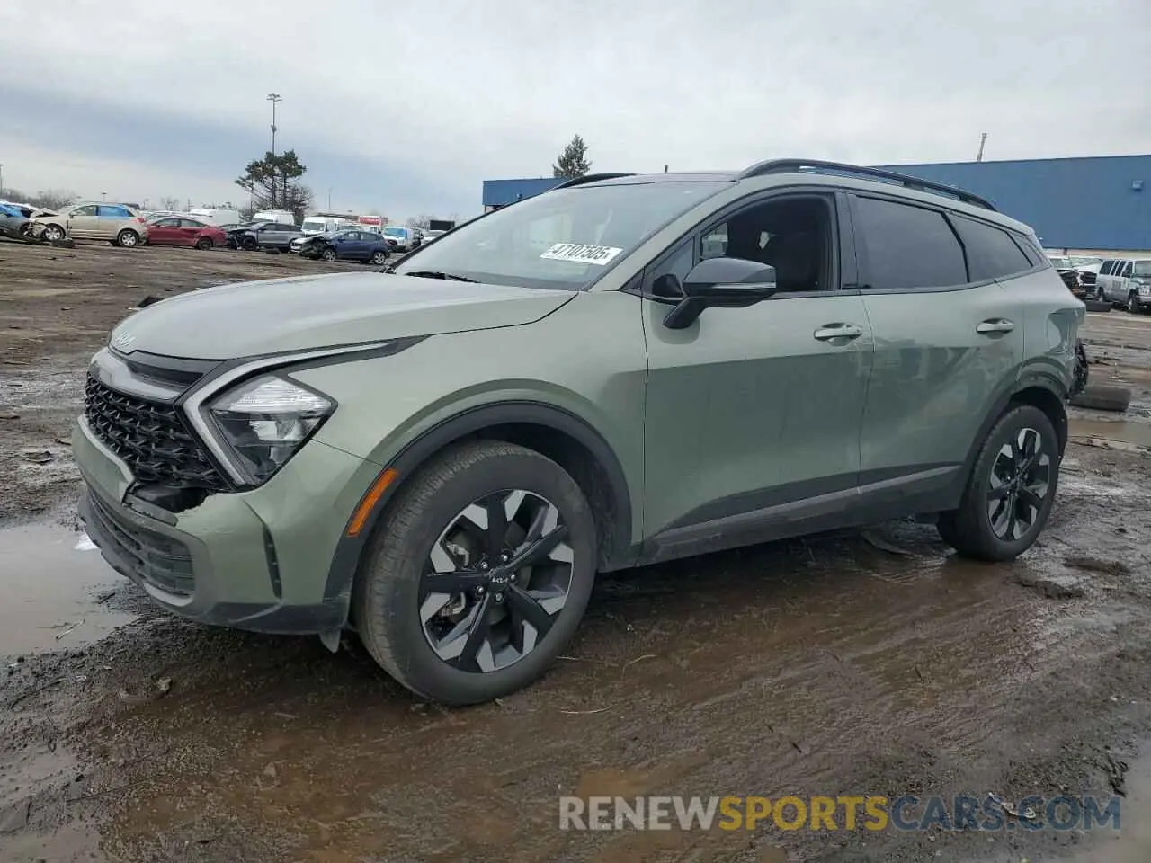 1 fotografías del automóvil dañado 5XYK6CAF9PG125417 KIA SPORTAGE X 2023