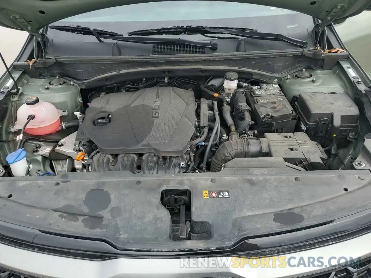 11 fotografías del automóvil dañado 5XYK6CAF9PG125417 KIA SPORTAGE X 2023