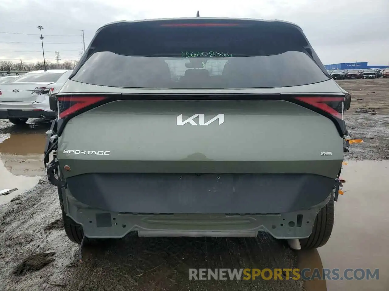 6 fotografías del automóvil dañado 5XYK6CAF9PG125417 KIA SPORTAGE X 2023