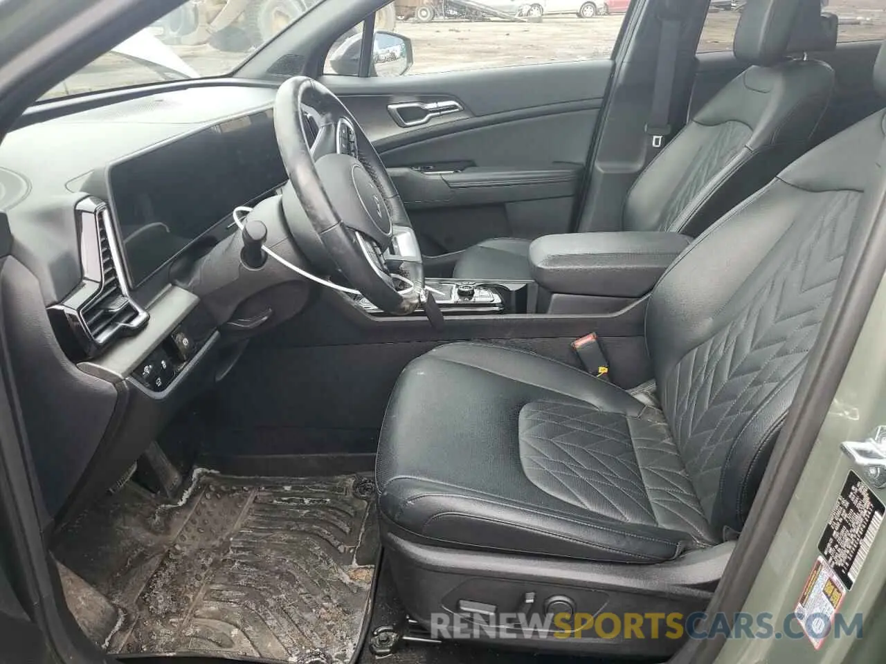 7 fotografías del automóvil dañado 5XYK6CAF9PG125417 KIA SPORTAGE X 2023