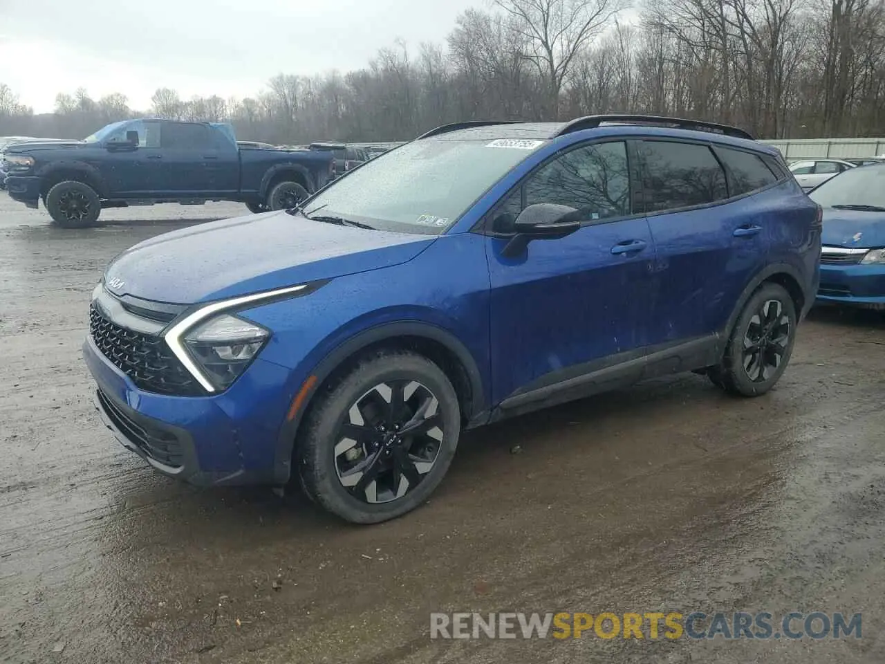 1 fotografías del automóvil dañado 5XYK6CAFXPG071741 KIA SPORTAGE X 2023