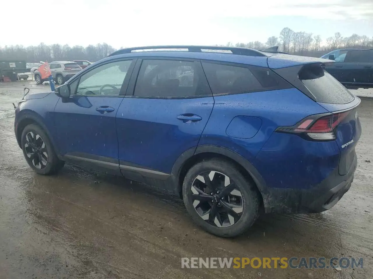 2 fotografías del automóvil dañado 5XYK6CAFXPG071741 KIA SPORTAGE X 2023