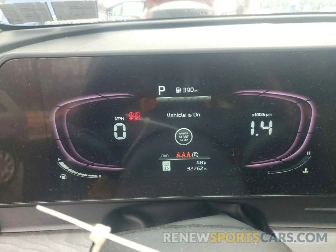 9 fotografías del automóvil dañado 5XYK6CAFXPG071741 KIA SPORTAGE X 2023