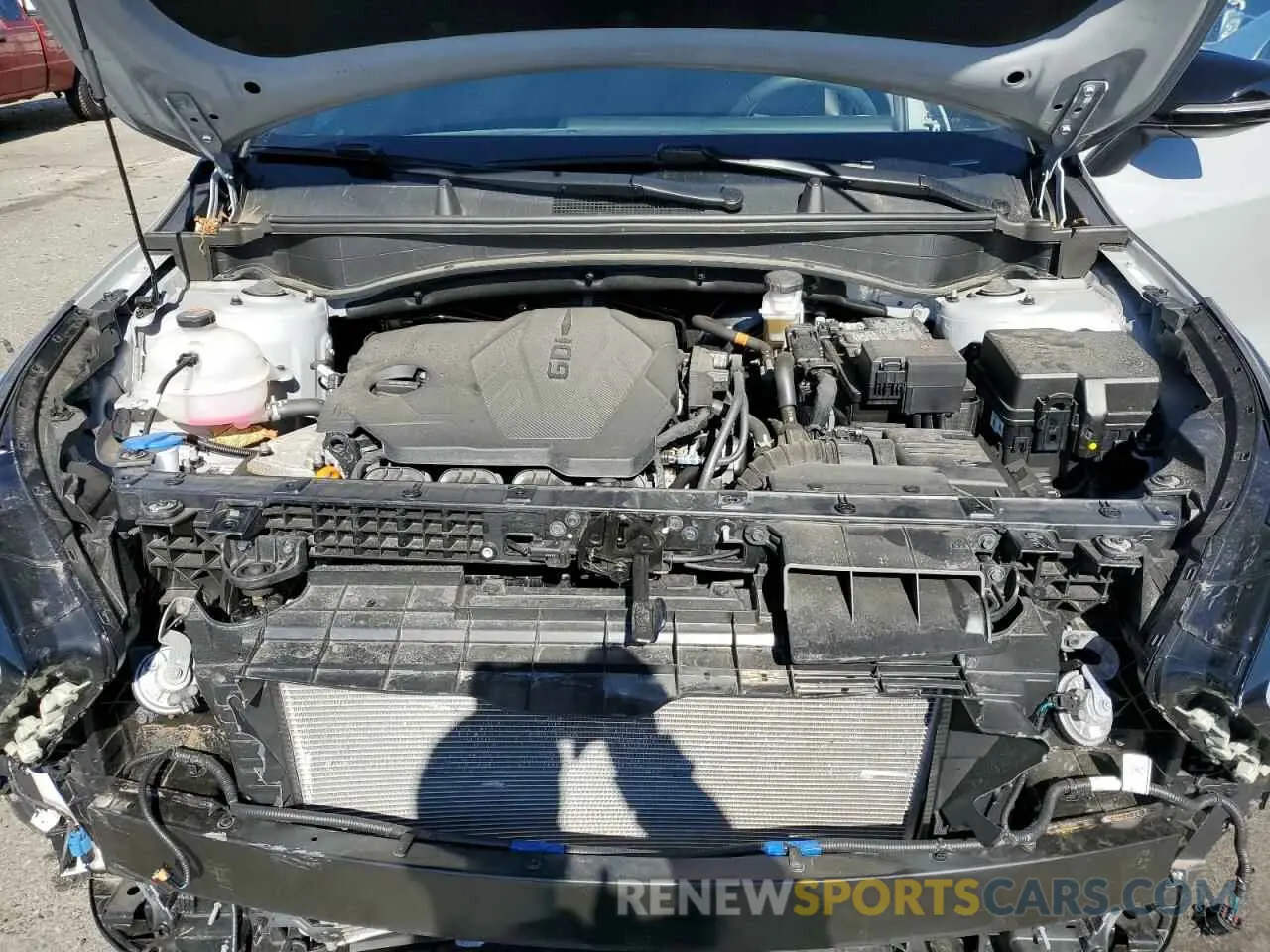 12 fotografías del automóvil dañado 5XYK6CAFXPG089303 KIA SPORTAGE X 2023