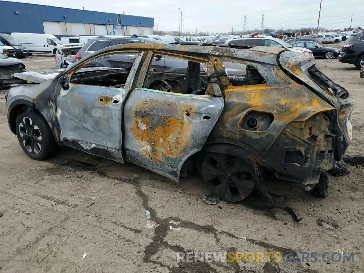 2 fotografías del automóvil dañado 5XYK6CAFXPG093075 KIA SPORTAGE X 2023