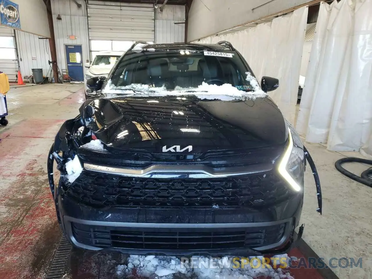 5 fotografías del automóvil dañado 5XYK6CAFXPG110425 KIA SPORTAGE X 2023