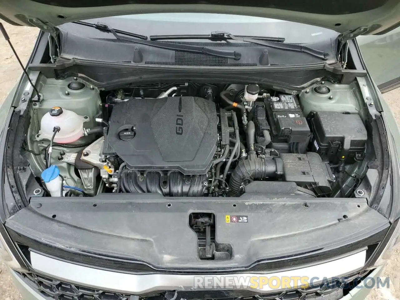 12 fotografías del automóvil dañado 5XYK6CAFXPG128942 KIA SPORTAGE X 2023