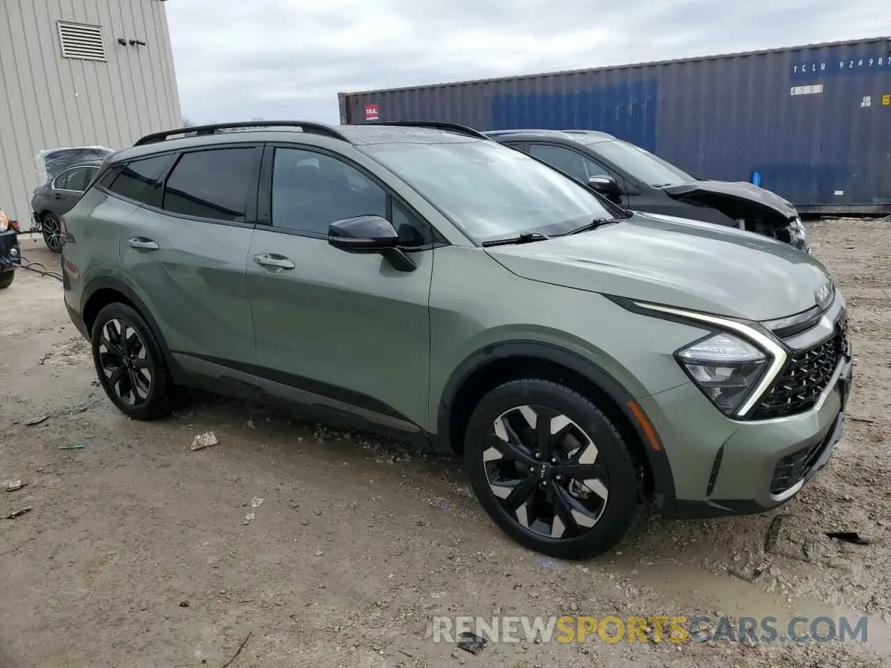 4 fotografías del automóvil dañado 5XYK6CAFXPG128942 KIA SPORTAGE X 2023