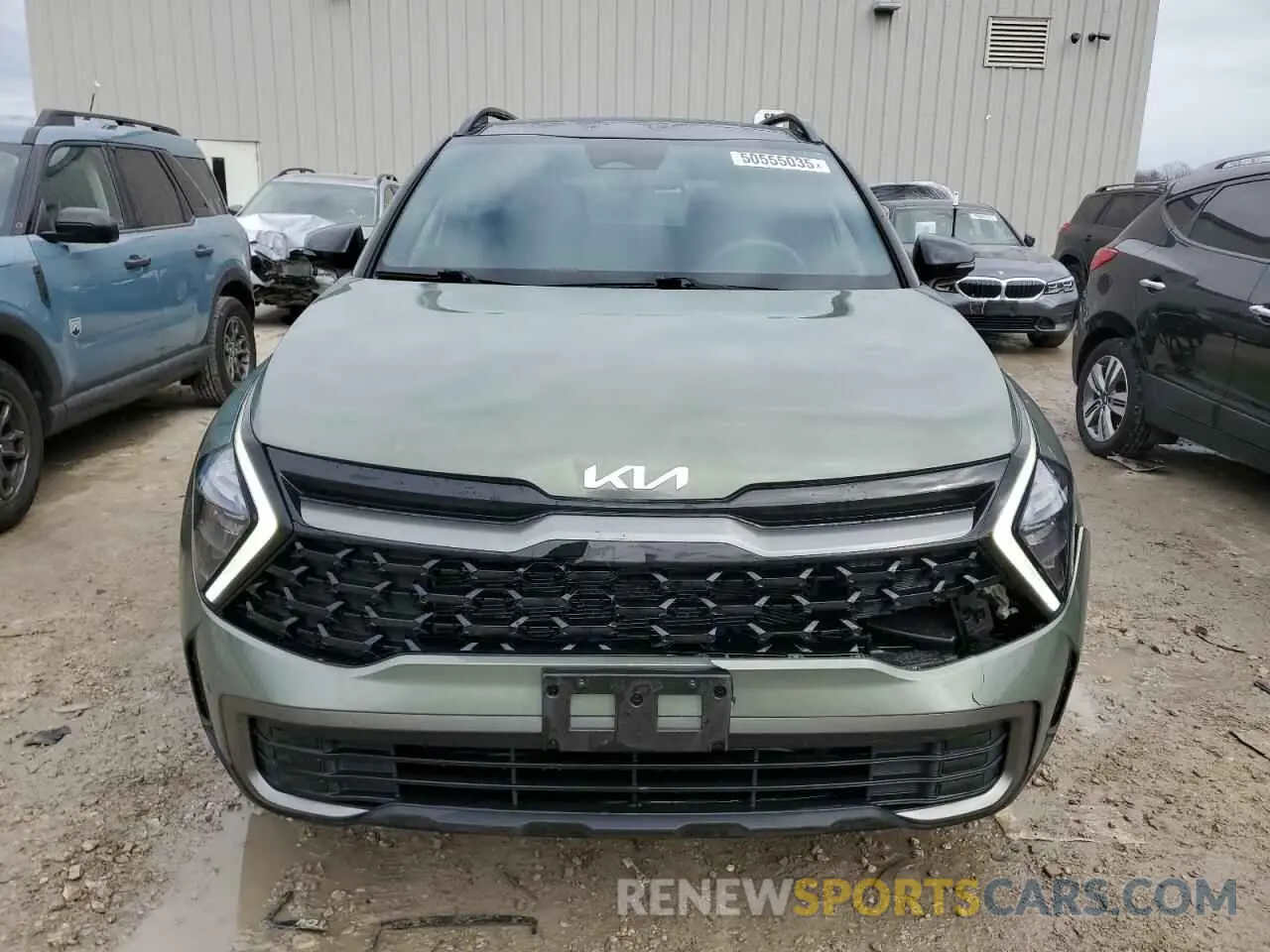 5 fotografías del automóvil dañado 5XYK6CAFXPG128942 KIA SPORTAGE X 2023
