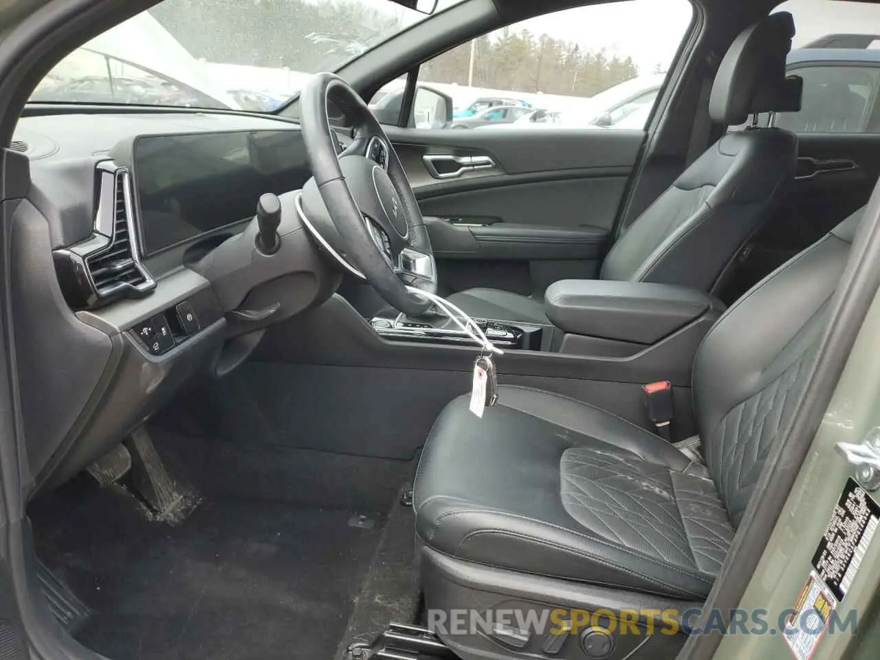 7 fotografías del automóvil dañado 5XYK6CAFXPG128942 KIA SPORTAGE X 2023