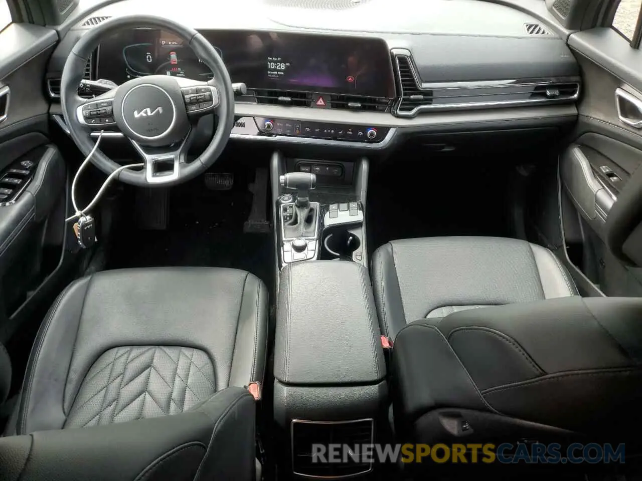 8 fotografías del automóvil dañado 5XYK6CAFXPG128942 KIA SPORTAGE X 2023