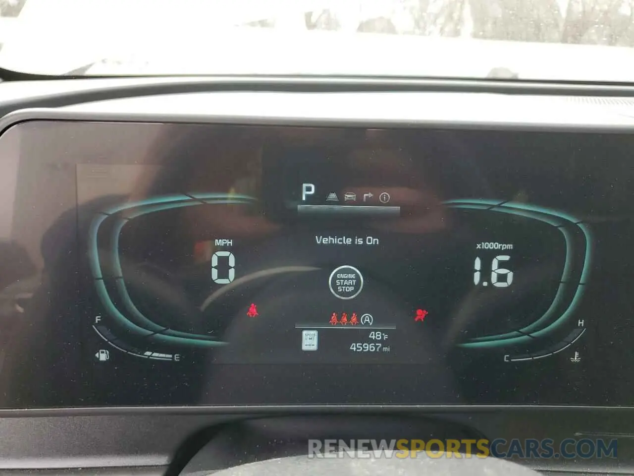 9 fotografías del automóvil dañado 5XYK6CAFXPG128942 KIA SPORTAGE X 2023