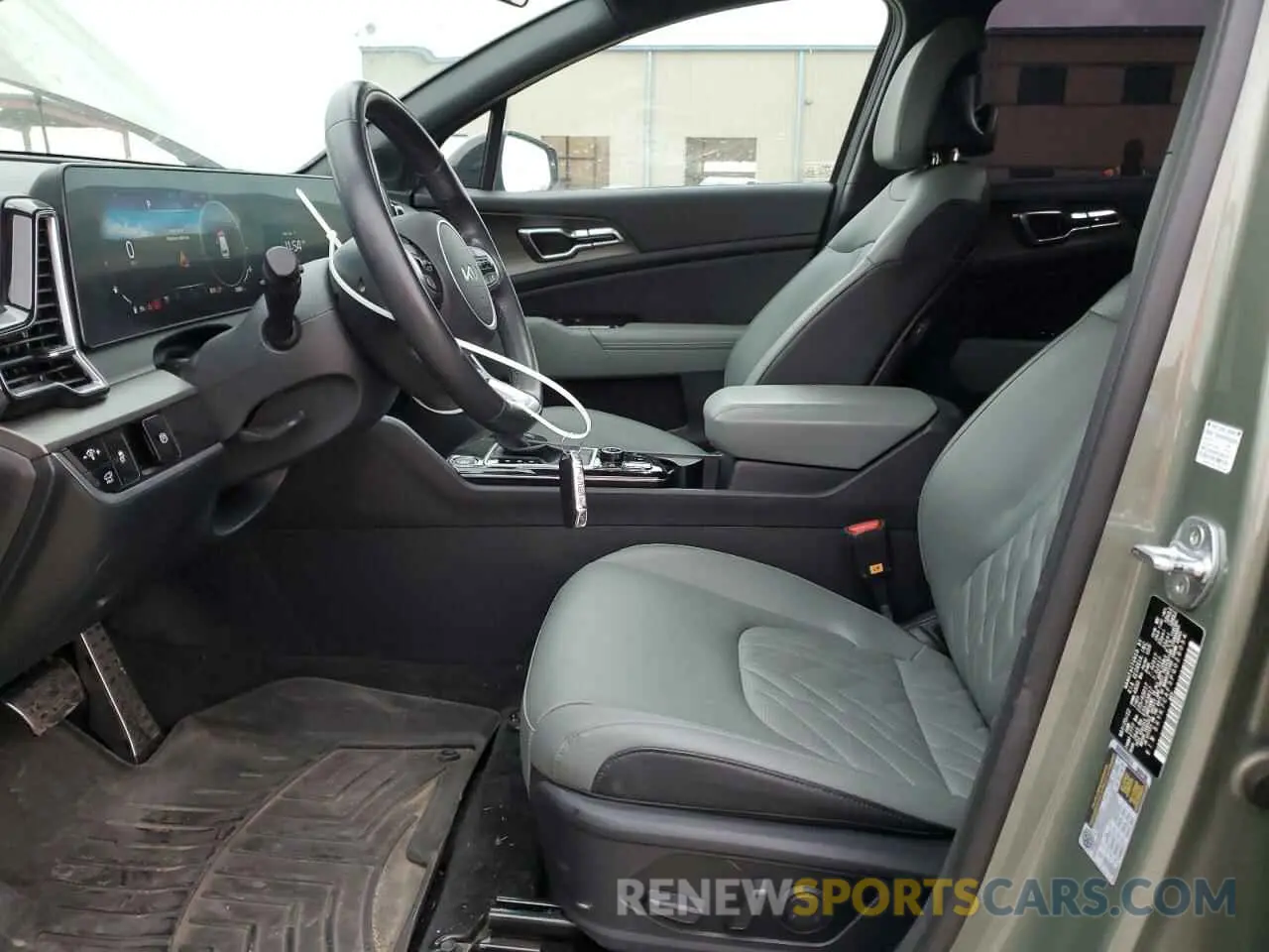 7 fotografías del automóvil dañado 5XYK7CAF5PG029054 KIA SPORTAGE X 2023