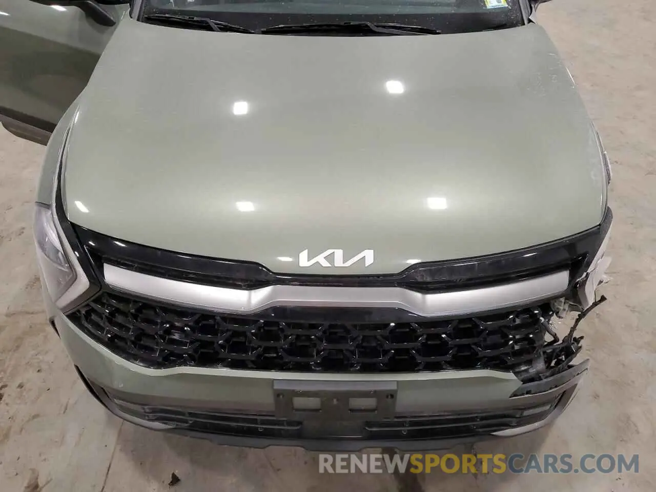 13 fotografías del automóvil dañado 5XYK7CAF6PG107230 KIA SPORTAGE X 2023