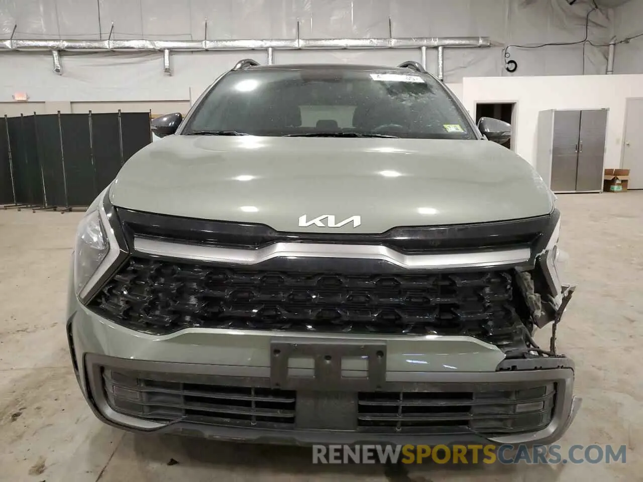 5 fotografías del automóvil dañado 5XYK7CAF6PG107230 KIA SPORTAGE X 2023