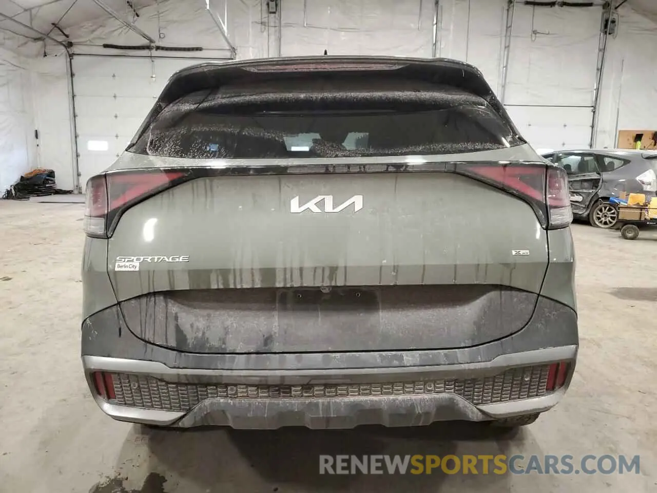 6 fotografías del automóvil dañado 5XYK7CAF6PG107230 KIA SPORTAGE X 2023