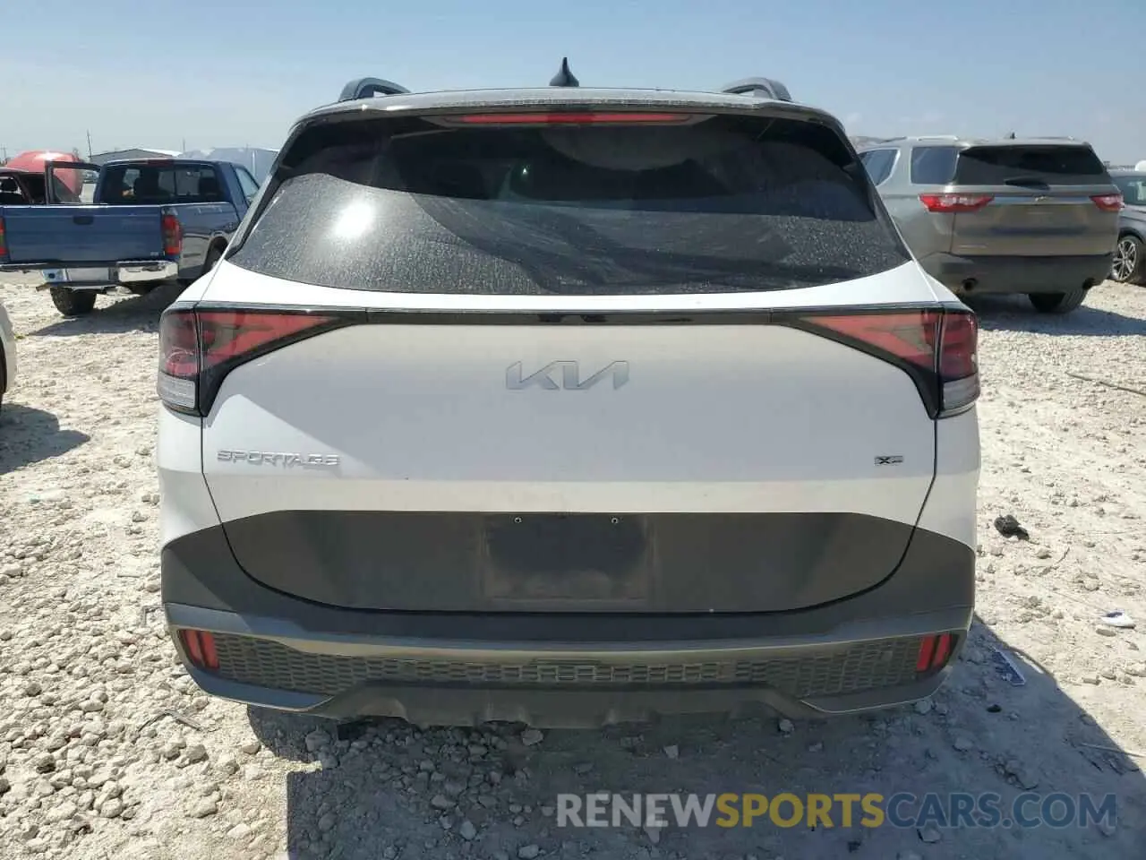 6 fotografías del automóvil dañado 5XYK7CAF8PG043983 KIA SPORTAGE X 2023