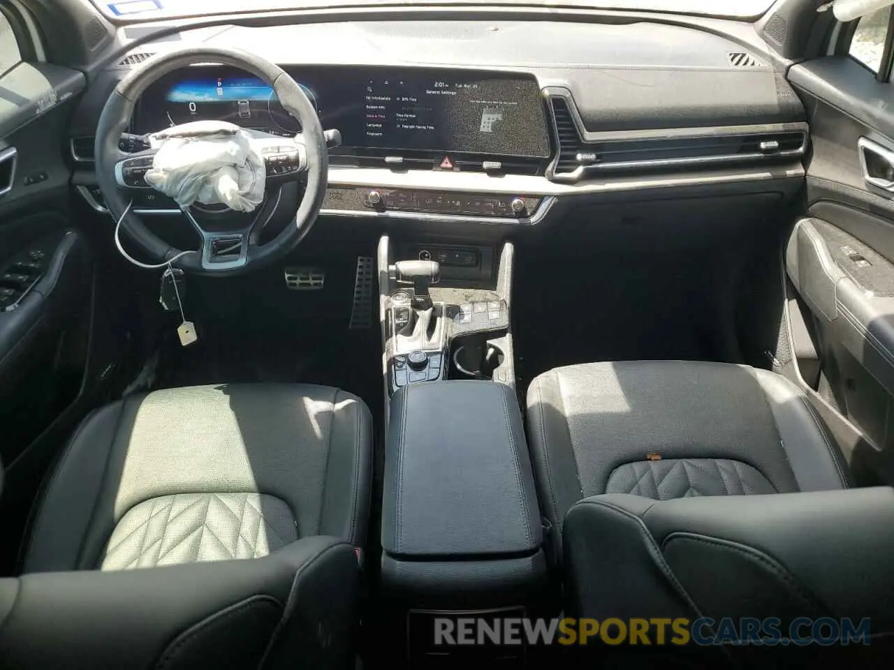 8 fotografías del automóvil dañado 5XYK7CAF8PG043983 KIA SPORTAGE X 2023
