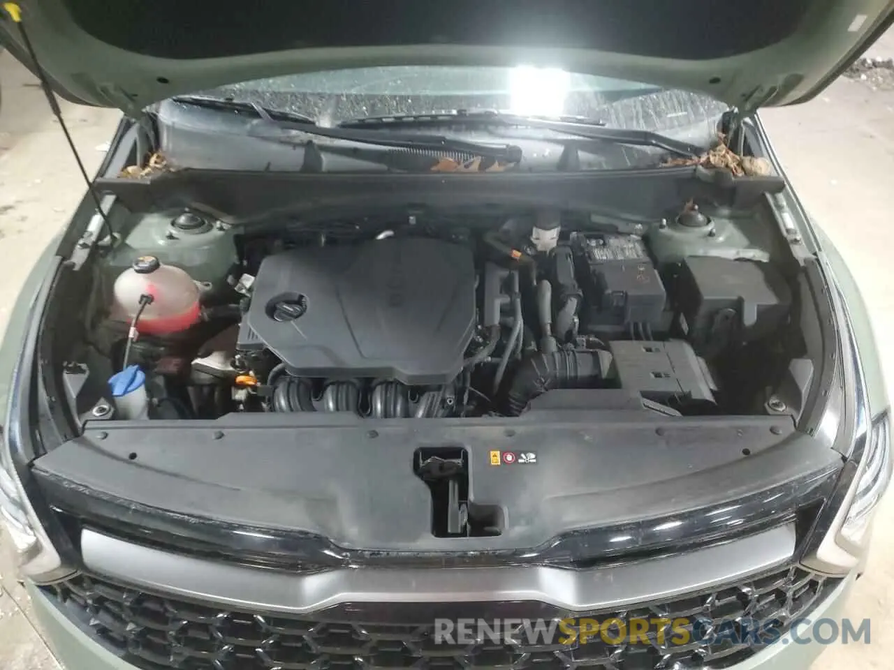 12 fotografías del automóvil dañado 5XYK7CAFXPG016123 KIA SPORTAGE X 2023