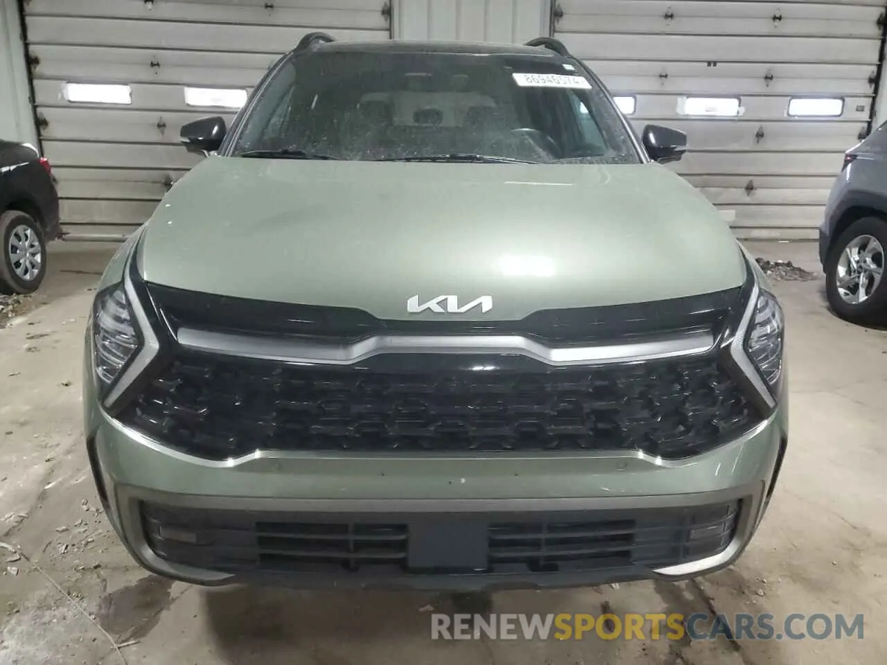 5 fotografías del automóvil dañado 5XYK7CAFXPG016123 KIA SPORTAGE X 2023