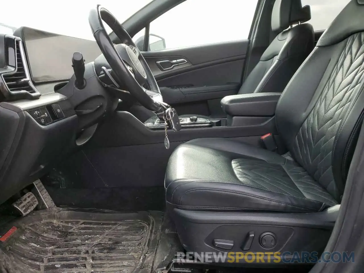 7 fotografías del automóvil dañado KNDPXCAF0P7066869 KIA SPORTAGE X 2023