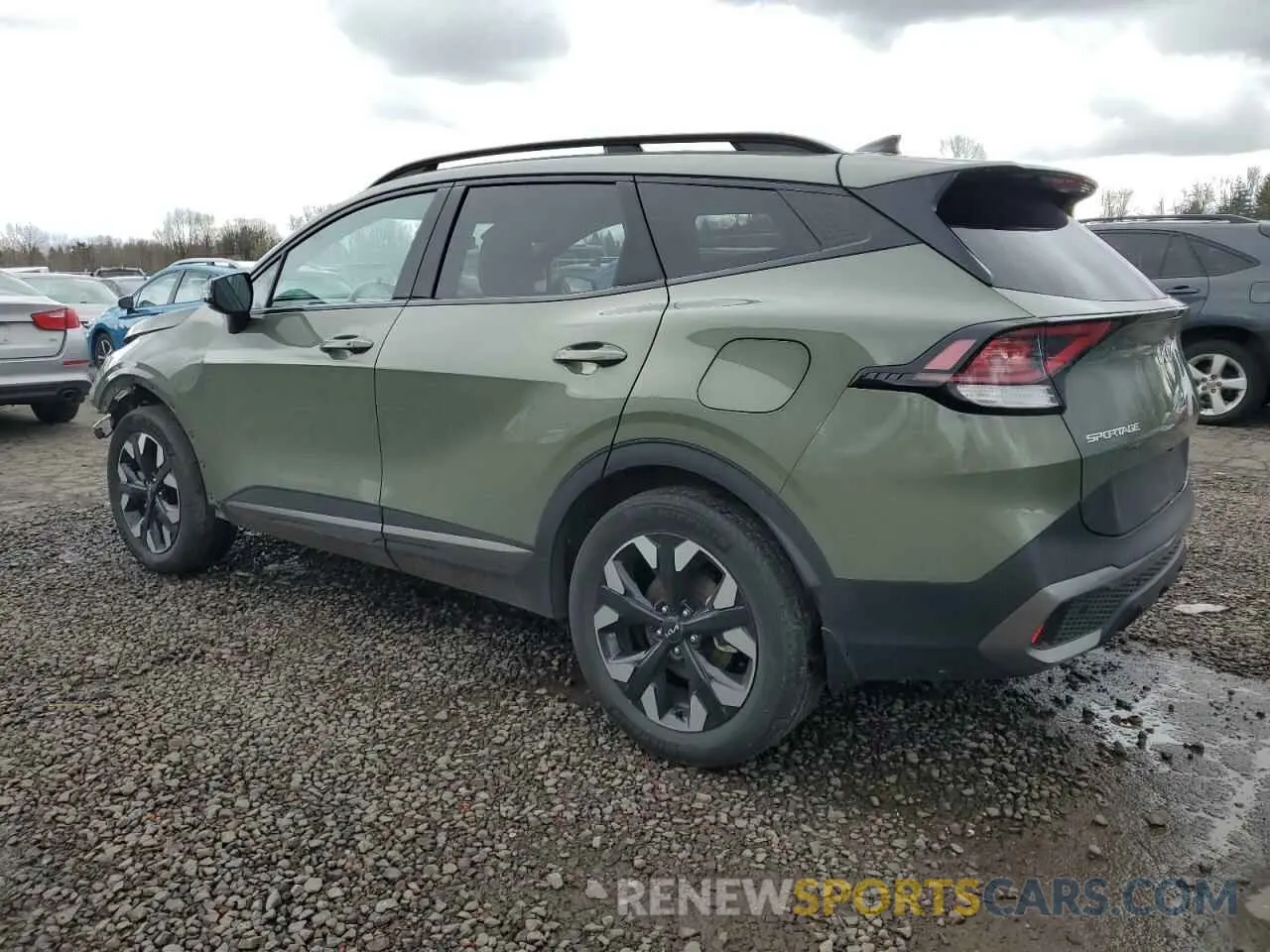 2 fotografías del automóvil dañado KNDPYDAH5P7048985 KIA SPORTAGE X 2023