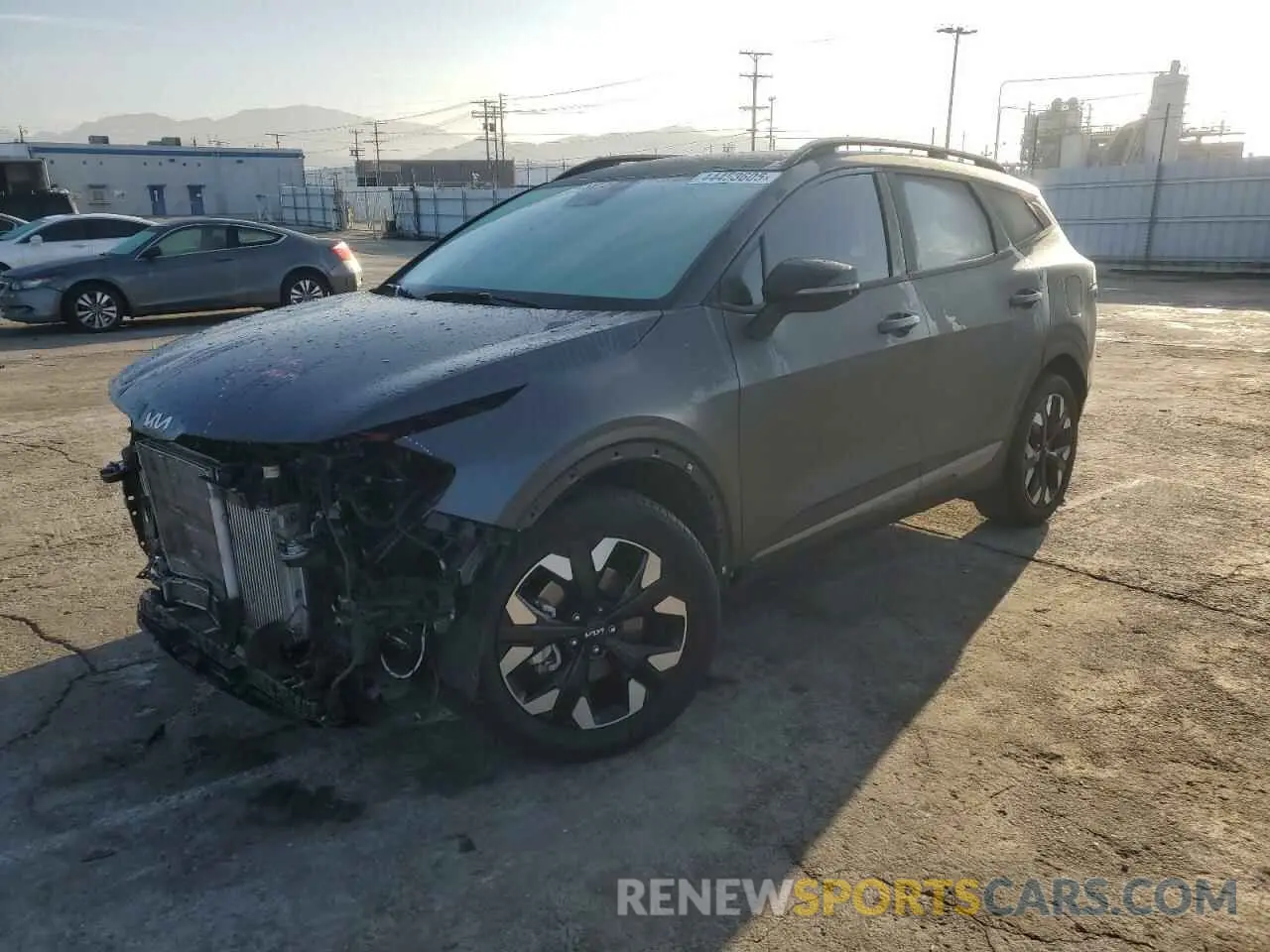 1 fotografías del automóvil dañado KNDPYDAH8P7097842 KIA SPORTAGE X 2023