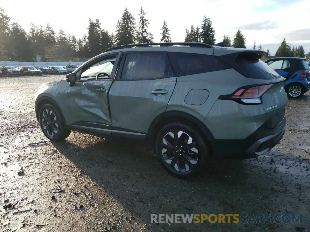 2 fotografías del automóvil dañado KNDPZDAHXP7035890 KIA SPORTAGE X 2023