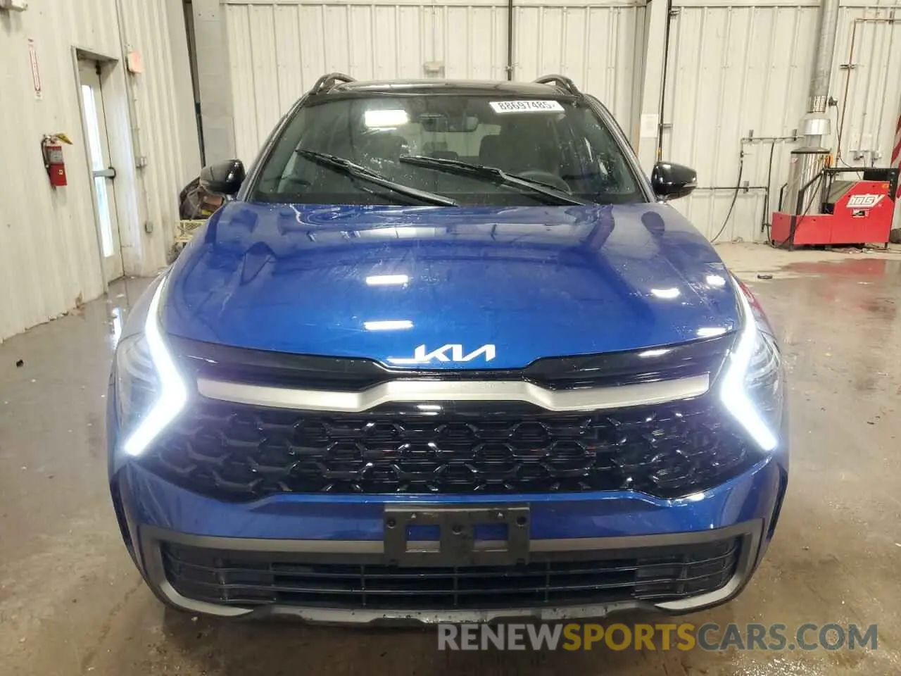 5 fotografías del automóvil dañado 5XYK6CDF1RG224425 KIA SPORTAGE X 2024