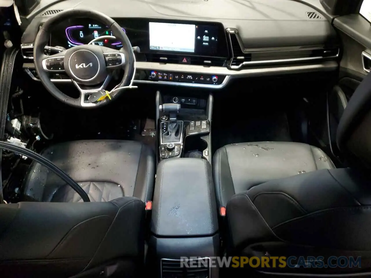 8 fotografías del automóvil dañado 5XYK6CDF1RG224425 KIA SPORTAGE X 2024