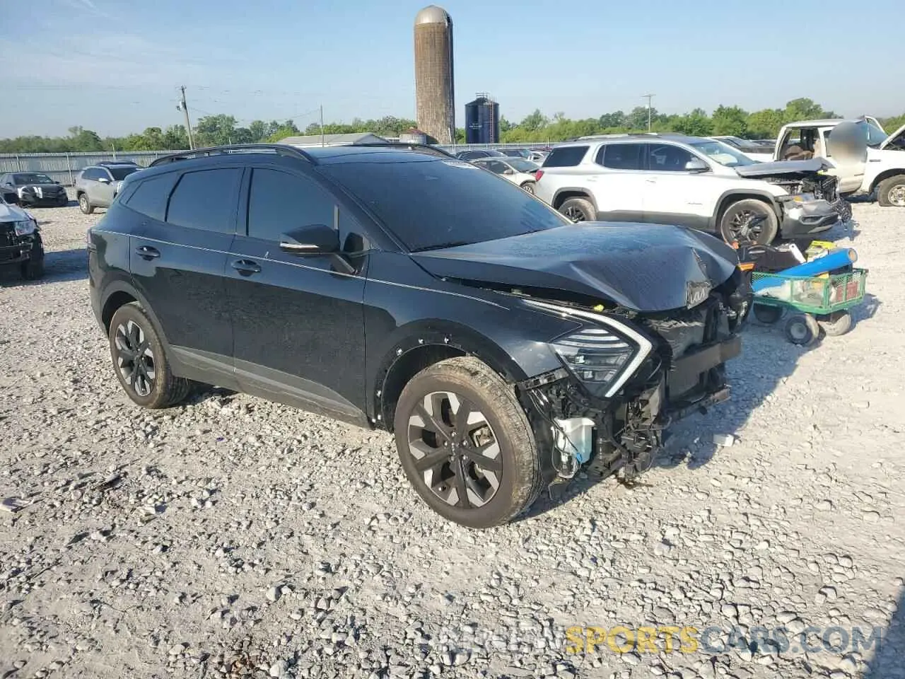 4 fotografías del automóvil dañado 5XYK6CDF2RG161724 KIA SPORTAGE X 2024