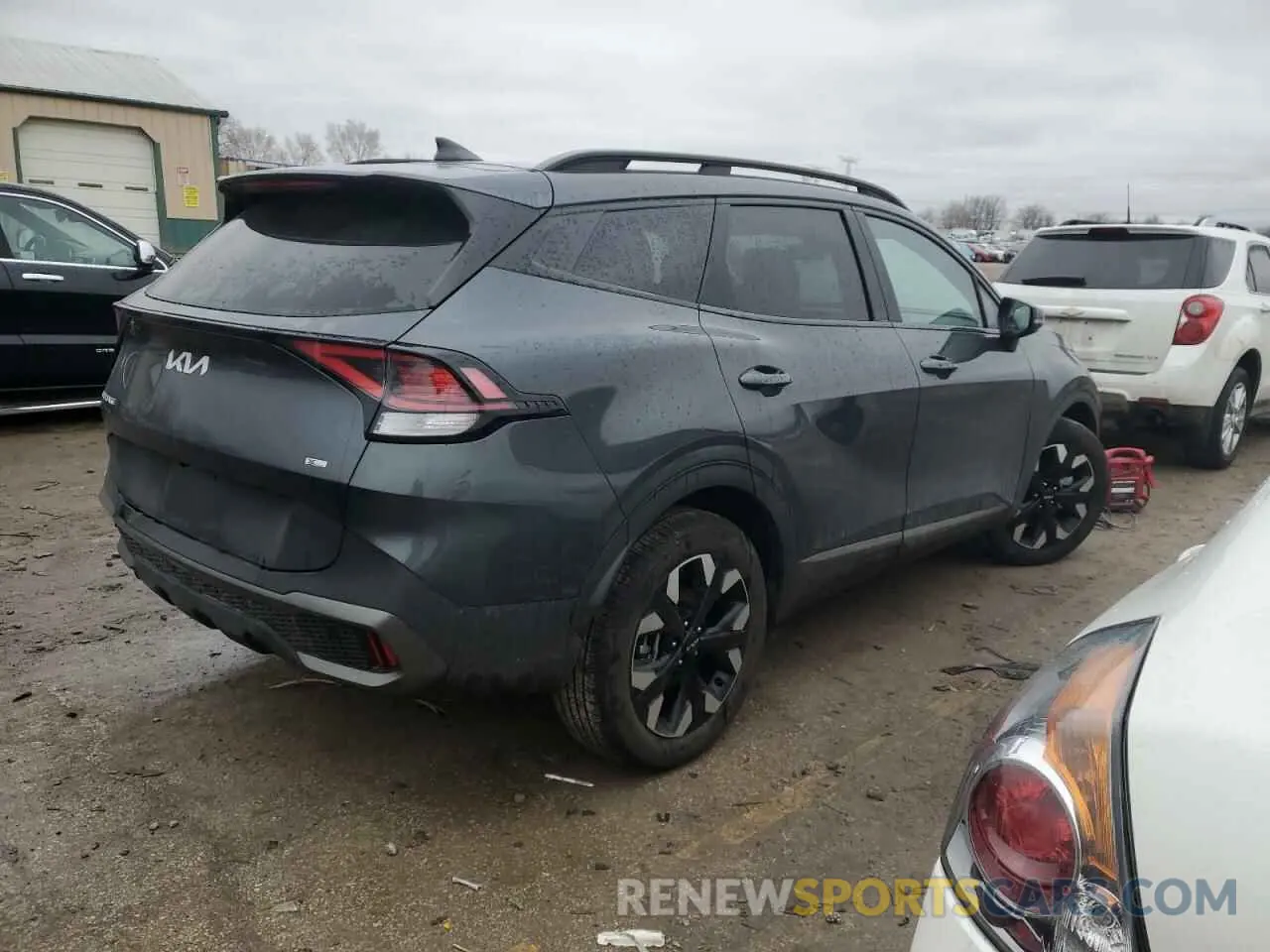 3 fotografías del automóvil dañado 5XYK6CDF3RG197941 KIA SPORTAGE X 2024