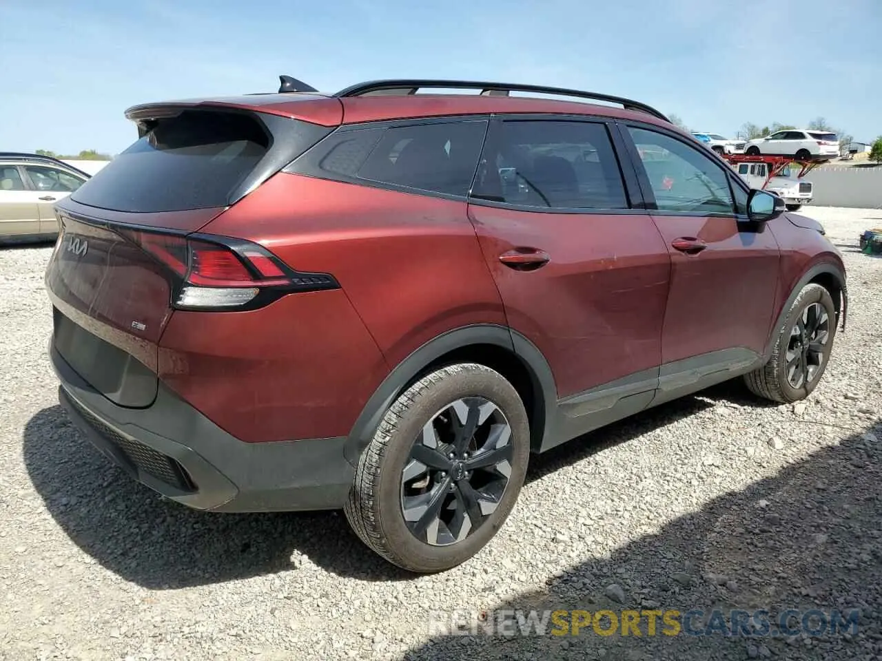 3 fotografías del automóvil dañado 5XYK6CDF4RG211992 KIA SPORTAGE X 2024